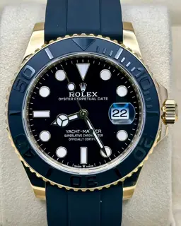 Rolex Rolex Yacht-Master 226658 42mm Yellow gold Black