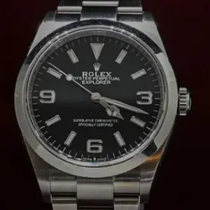 Rolex Rolex Explorer 124270 DIAL) 36mm Stainless steel Black