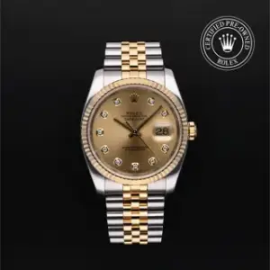 Rolex Rolex Datejust 116233 36mm Stainless steel Champagne