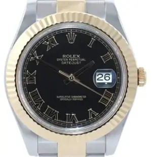 Rolex Rolex Datejust 116333 41mm Stainless steel Black