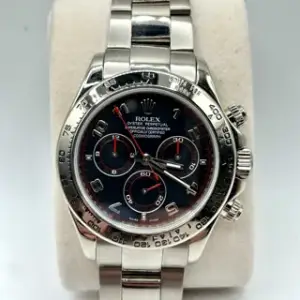 Rolex Rolex Daytona 116509-0036 40mm White gold Black