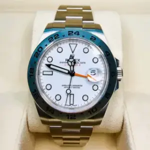 Rolex Rolex Explorer II 216570-0001 42mm Stainless steel White