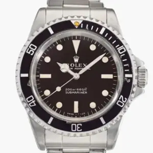 Rolex Rolex Submariner 5513 40mm Stainless steel Black