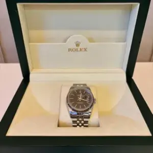 Rolex Rolex Datejust 116234 36mm Stainless steel Black