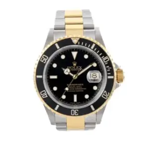 Rolex Rolex Submariner 16613 40mm Stainless steel Black