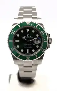 Rolex Rolex Submariner 116610LV 40mm Stainless steel Green