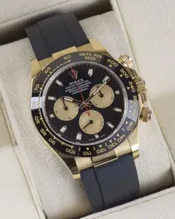 Rolex Rolex Daytona 116518LN 40mm Yellow gold Black