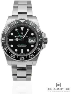 Rolex Rolex GMT-Master II 116710LN 40mm Stainless steel Black