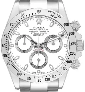 Rolex Rolex Daytona 116520 40mm Stainless steel White