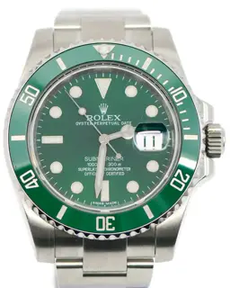Rolex Rolex Submariner 116610LV 40mm Stainless steel Green