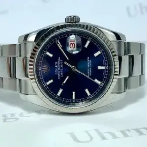 Rolex Rolex Datejust 116234 36mm Stainless steel Blue