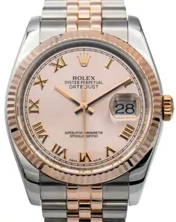 Rolex Rolex Datejust 116231 36mm Yellow gold and Stainless steel Gray