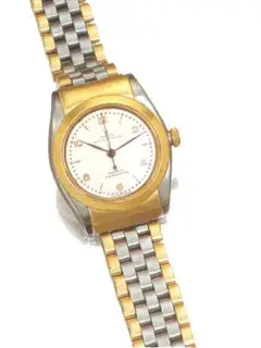 Rolex Rolex Oyster Perpetual 3065 32mm Rose gold and Stainless steel Silver