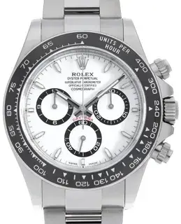 Rolex Rolex Daytona 126500LN 40mm Stainless steel White, Price & Market Data