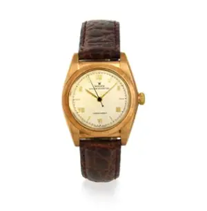 Rolex Rolex Oyster Perpetual 3131 32mm Rose gold Silver