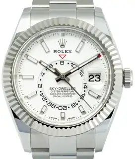 Rolex Rolex Sky-Dweller 326934 42mm Stainless steel White