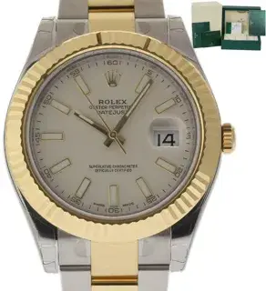Rolex Rolex Datejust 116333 41mm Stainless steel White