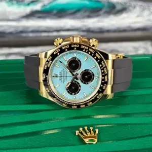 Rolex Rolex Daytona 126518ln-0014 40mm Yellow gold Black and Turquoise