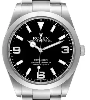 Rolex Rolex Explorer 214270 DIAL) 39mm Stainless steel Black
