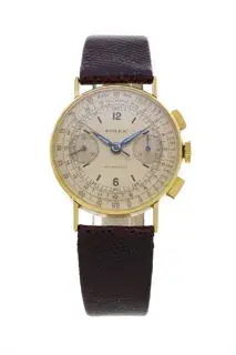 Rolex Rolex Oyster Chronograph Antimagnétique Monoblocco 3484 33mm Yellow gold Silver