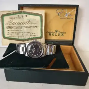 Rolex Rolex Explorer 1016 DIAL) 36mm Stainless steel Black