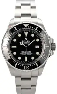 Rolex Rolex Sea-Dweller Deepsea 116660 44mm Stainless steel Black