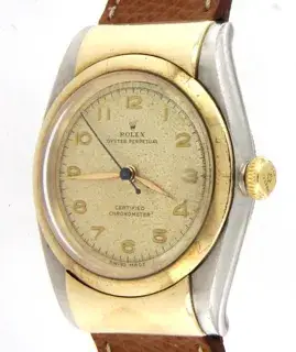 Rolex Rolex Oyster Perpetual 3065 32mm Yellow gold and Stainless steel White