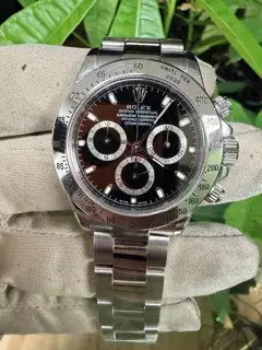 Rolex Rolex Daytona 116520 40mm Stainless steel Black