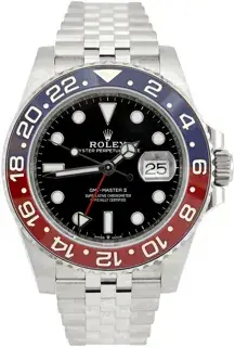 Rolex Rolex GMT-Master II 126710 BLRO 40mm Stainless steel Black