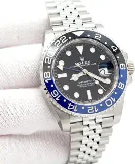 Rolex Rolex GMT-Master II 126710BLNR 40mm Stainless steel Black