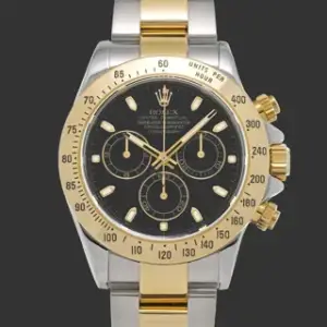 Rolex Rolex Daytona 116523 40mm Stainless steel Black