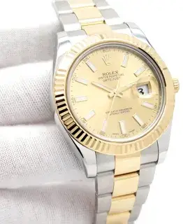 Rolex Rolex Datejust 116333-0006 41mm Stainless steel Champagne