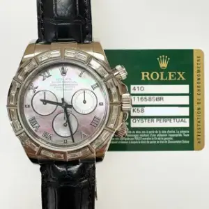 Rolex Rolex Daytona 116589BR 40mm White gold Black