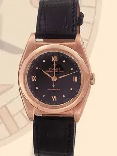 Rolex Rolex Oyster Perpetual 3131 32mm Rose gold Black
