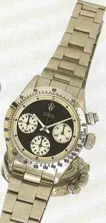 Rolex Rolex Daytona 6239 38mm Stainless steel Black
