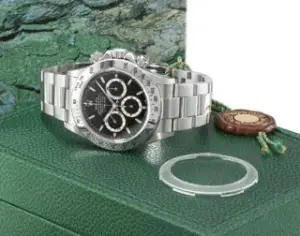 Rolex Rolex Daytona 16520 39mm Stainless steel Black · 16520