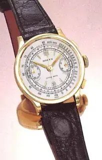 Rolex Rolex Chronograph 2508 36mm Yellow gold Silver · 2508