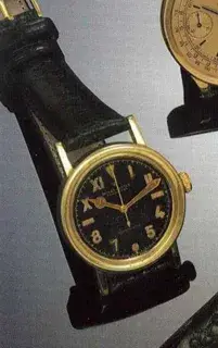 Rolex Rolex Oyster Perpetual 3716 32mm Yellow gold Black
