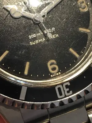 Rolex 5512 Explorer Dial