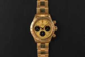 Rolex Rolex Daytona 6265 37mm Yellow gold and Stainless steel Champagne