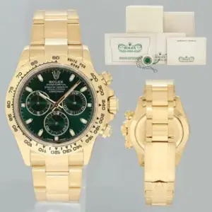 Rolex Rolex Daytona 116508 40mm Yellow gold Green