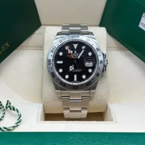 Rolex Rolex Explorer II 216570 42mm Stainless steel Black