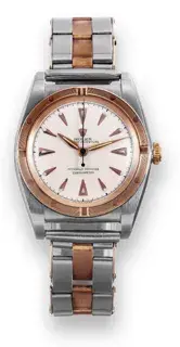 Rolex Rolex Oyster Perpetual 3372 32mm Rose gold and Stainless steel White