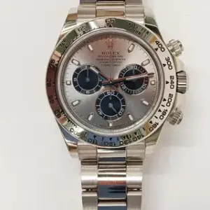 Rolex Rolex Daytona 116509-0072 40mm White gold Silver