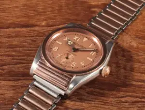 Rolex Rolex Oyster Perpetual Bubbleback 3595 32mm Rose gold and Stainless steel Pink
