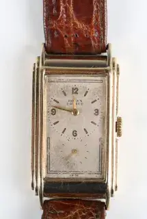 Rolex Rolex Prince Railway 1527 22mm Yellow gold Silver