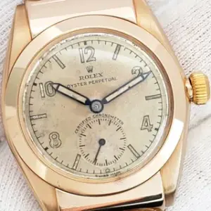 Rolex Rolex Oyster Perpetual 3065 32mm Rose gold Silver