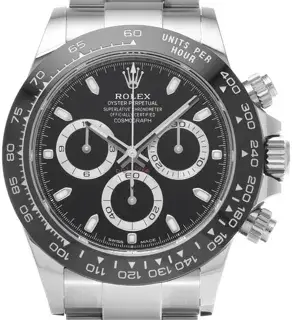 Rolex Rolex Daytona 116500LN 40mm Stainless steel Black