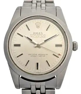 Rolex Rolex Milgauss 1019 37mm Stainless steel Silver · 1019