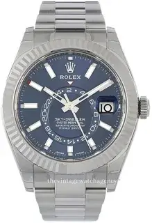 Rolex Rolex Sky-Dweller 326934-0003 42mm Stainless steel Blue